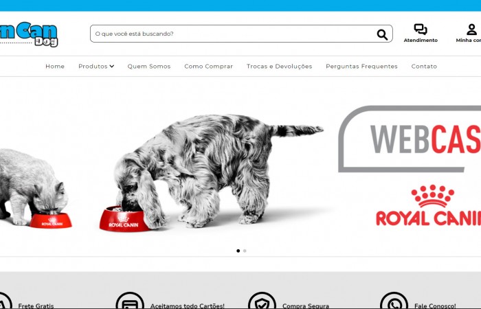 Nova Loja Virtual Chegando! Turn Can Dog - Roupas para Cachorros
