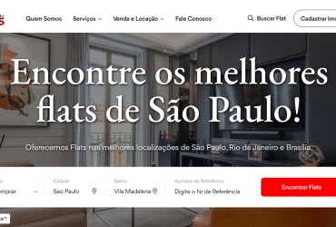 Criação de sites em São Paulo! Novo site R2 Flats chegando!!