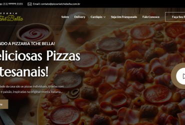 Novo Projeto Web Chegando! Pizzaria TchêBella.