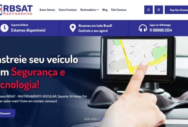 Novo Projeto Web Chegando! Rb Sat Rastreador Veicular