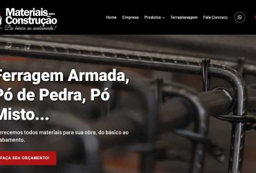 Novo Projeto Web Chegando! JM Materiais de Construção