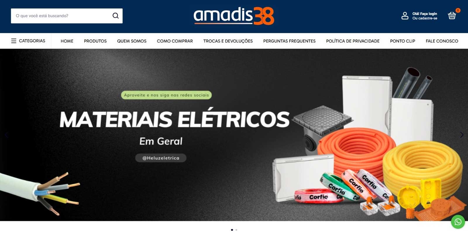 Nova Loja Virtual Chegando! Amadis 38