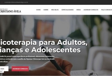 Novo Projeto Web/CMS chegando! Cristiano Ávila Psicólogo