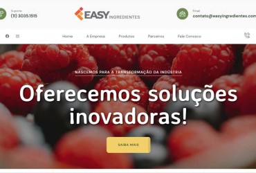 Novo projeto Web no Ar! Easy Ingredientes