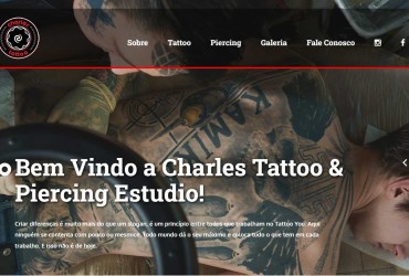 Novo Projeto Web Chegando! Charles Tattoo Studio