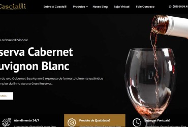 Nova Loja Virtual Chegando! Cascialli Vinhos